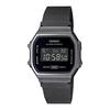 [Casio] CASIO Digital Watch Vintage Series A168WEMB-1B Men's Women's Kids Black Mesh Metal Band Overseas Model [Parallel Import]