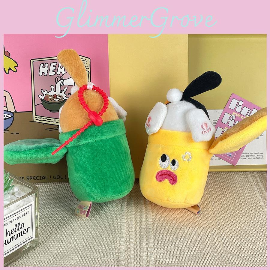 Unique Cat Plush Doll Keychain Soft Toy For Kids Birthday Present In Fun Colors