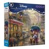 Ceaco Thomas Kinkade Disney Mickey Minnie in Paris 1000-teiliges Puzzle - - - & -