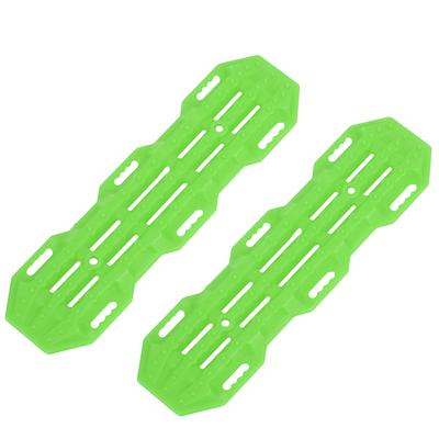 2 Stück Anti-Rutsch Auto Hilfebrett Für 110 RC Crawler Auto RC Modell Kletterfahrzeug Dekoration(Grün )