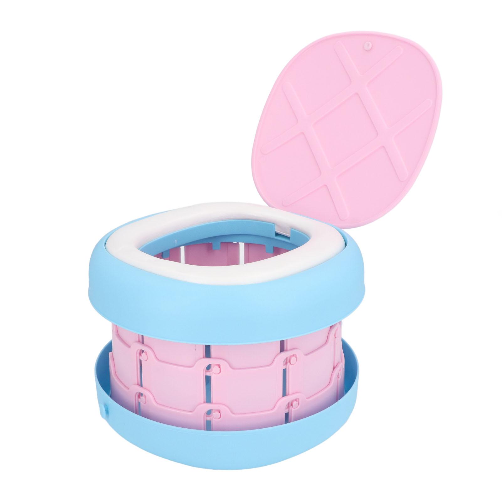 Kids Portable Potty for Boys Lightweight Multifunctional Foldable Travel Potty Children Folding Toilet for Outdoor