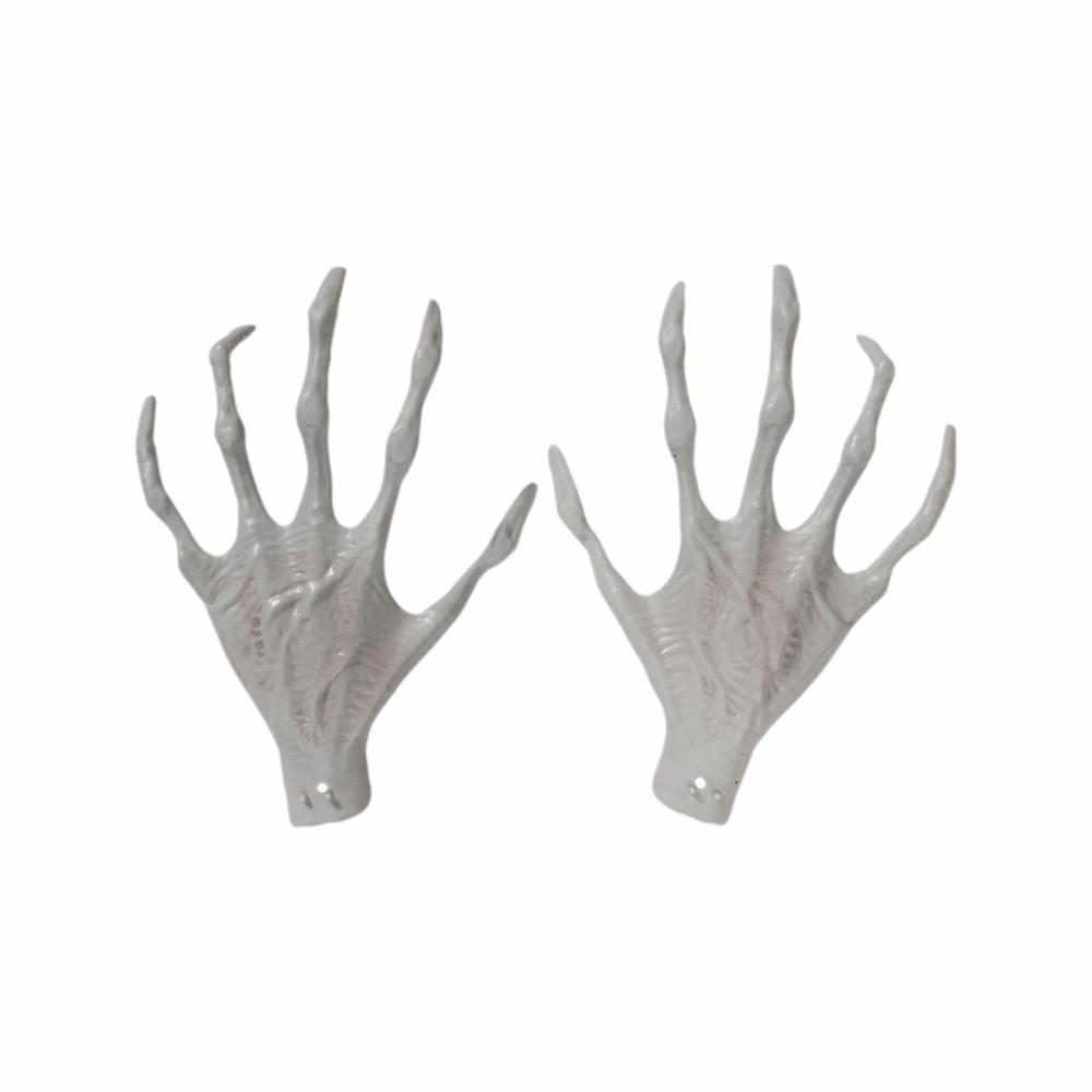 Lightweight Skeleton Hand Realistic Size Scary Props Plastic Hand Ornament Haunted House