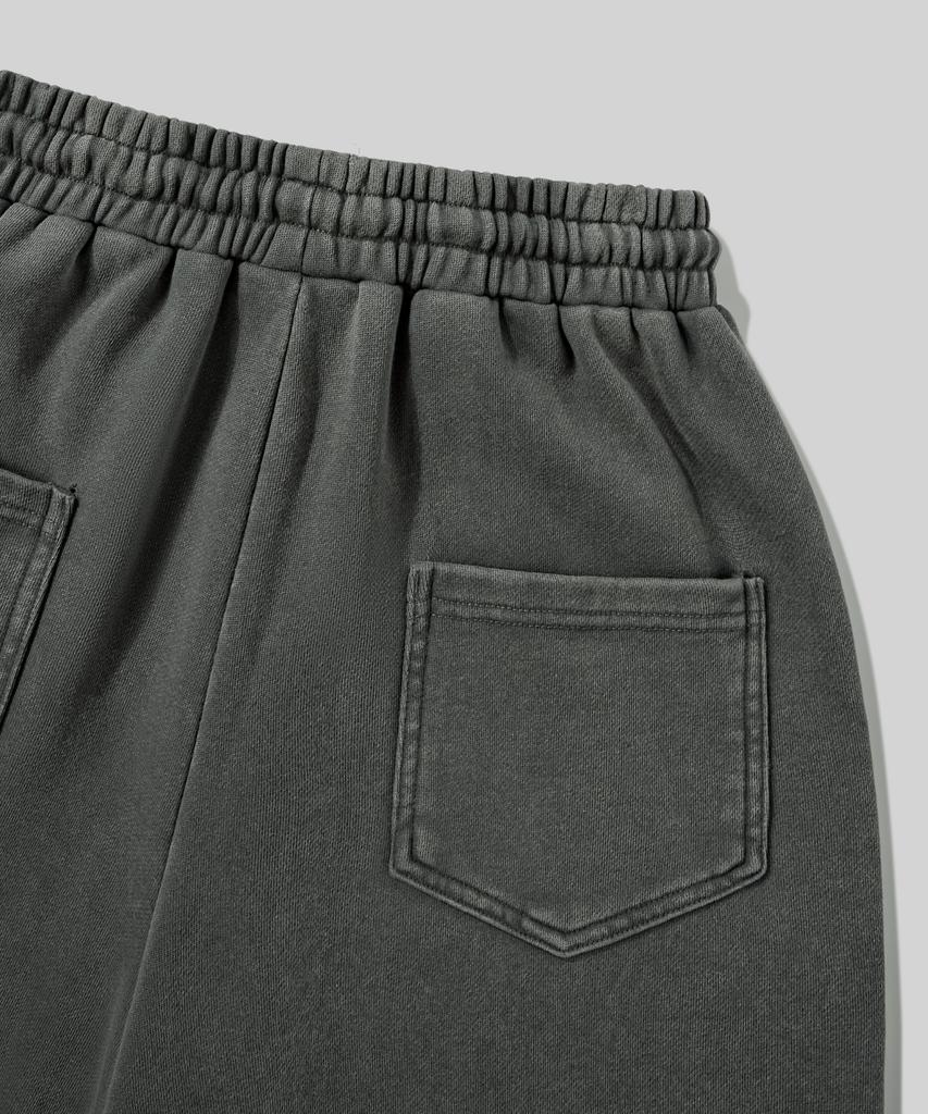 Beodeonteu Multi-Cut Line Pigment Sweatpants [Charcoal]