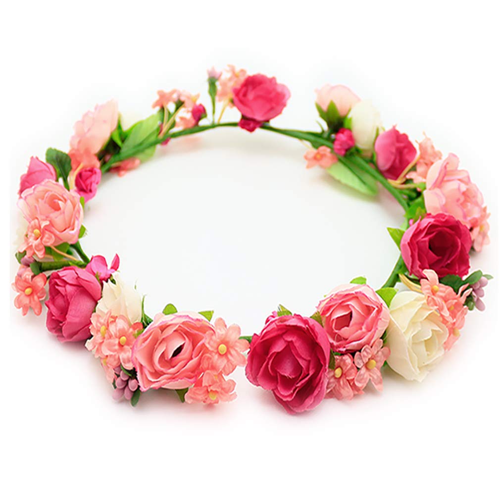 

Розовый цветок розы Голова Волосы Свадебное платье Цветочная корона Корона, Платье, Аксессуар, Бутоньерка, (fhkan011re)