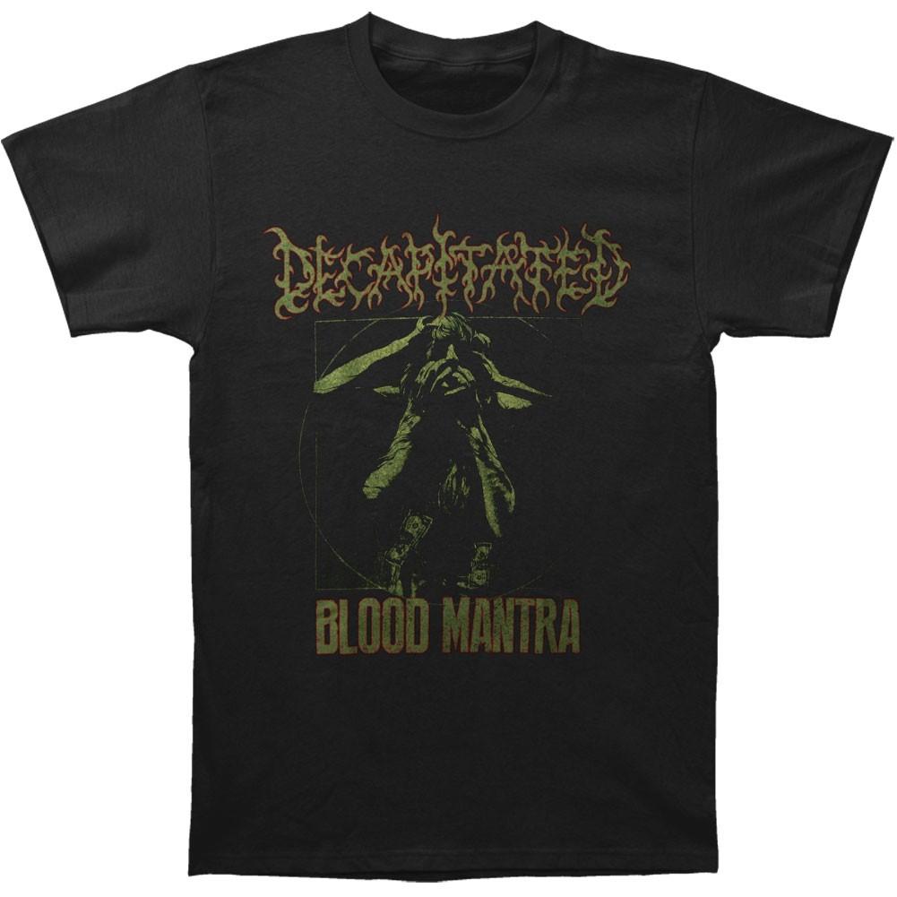 Men s Decapitated Blood Mantra Tour T-shirt Small Black XL
