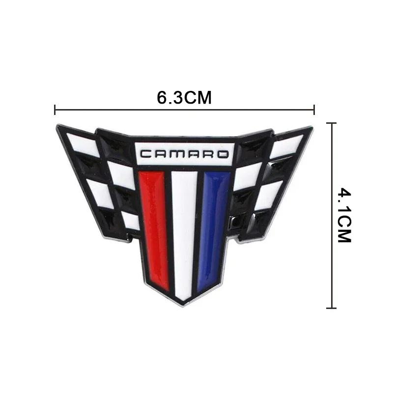 Modified Camaro Logo Car Body Side Emblem Sticker for Cavalier Onix Cruze Aveo Silverado Auto Trunk Decal Decoration