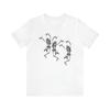 Skelett tanzend Halloween Herren Baumwolle Rundhals T-Shirt