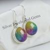 Solar Quartz Earrings, Handmade Earrings, 925 Sterling Silver, Birthday Gift, Pear Shape Quartz Earrings, Gift For Her, Gemstone Earrings