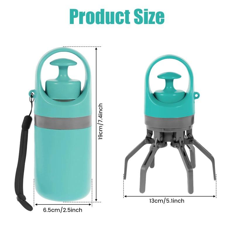 

Pet Toilet Portable Outdoor Garbage Bag, Dog Toilet Six Claw Shovel Fecal Dispenser