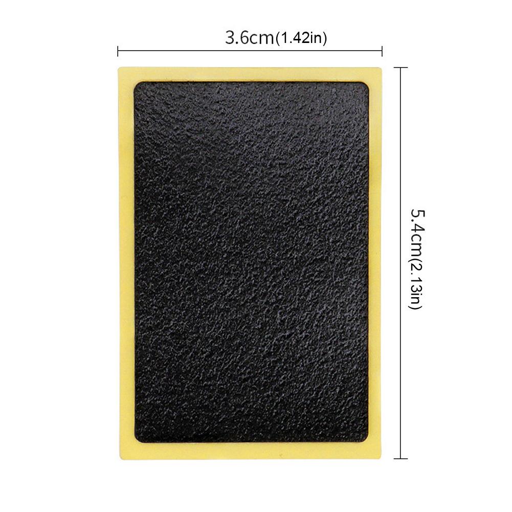 10PCS Bicycle Glue-Free Tire Patches Quick Repairing No-glue Adhesive Quick Drying Bicycle Tire Repair Patches Bike Accessories