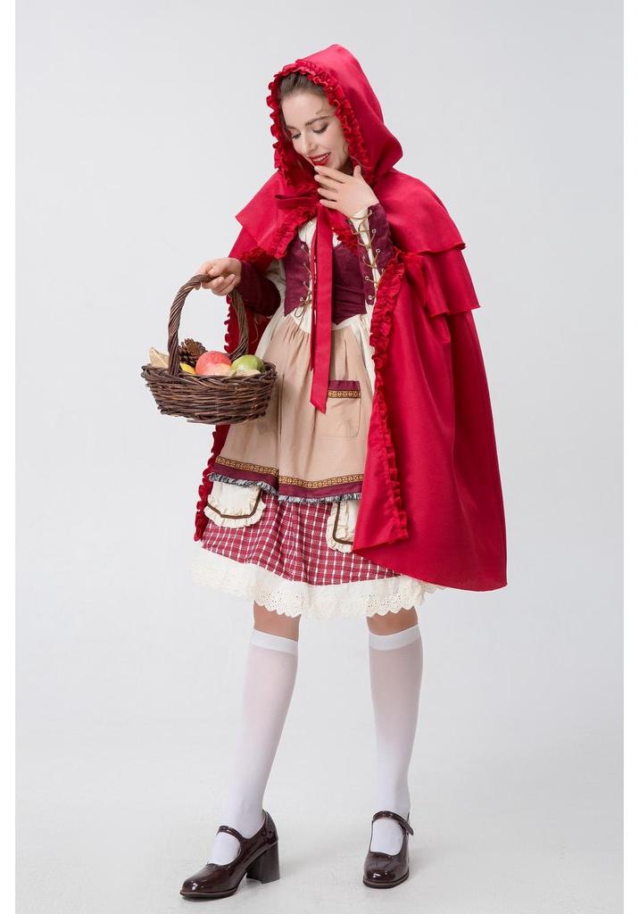 Halloween-Kostüm für Kinder: Rotkäppchen/Vampir/Prinzessin/Rote Königin/Hippie