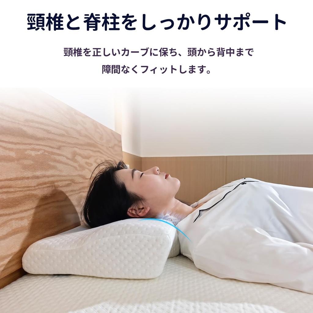 Memory Foam Pillow with Washable Cover, Two Height Settings, Comfortable Sleeping Position, Suitable for Side, Back, and Stomach Sleepers, Gift,