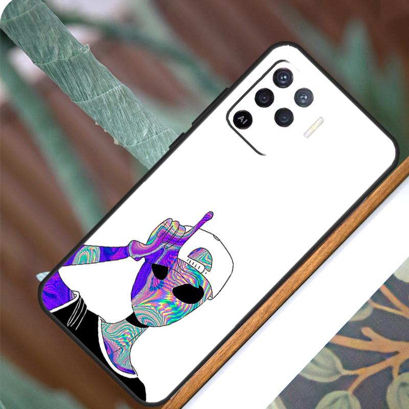 Funny Alien For OPPO A53S A57S A54S A38 A78 A58 A79 A15 A17 A77 A16 A76 A96 A52 A72 A5 A9 A94 A74 Case