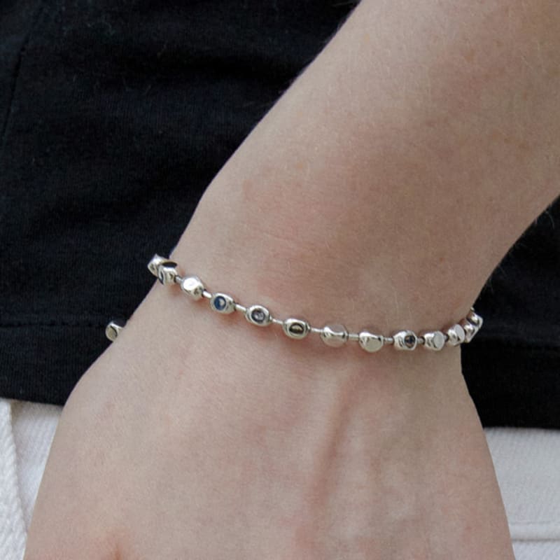 

by hyeres Glimmer ball chain bracelet BH7B56763WB185 ONE