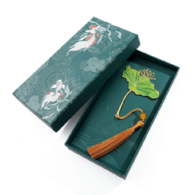 5 Pcs/Set Creative Book Markers Metal Reading Bookmarks Leaf Shape Page Markers Chinese Style Bookmarks for Book Lovers