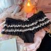 Bow Mesh Lace Panties Layered Cake Design Sweet Lace Briefs Romantic Women's Underwear Gift