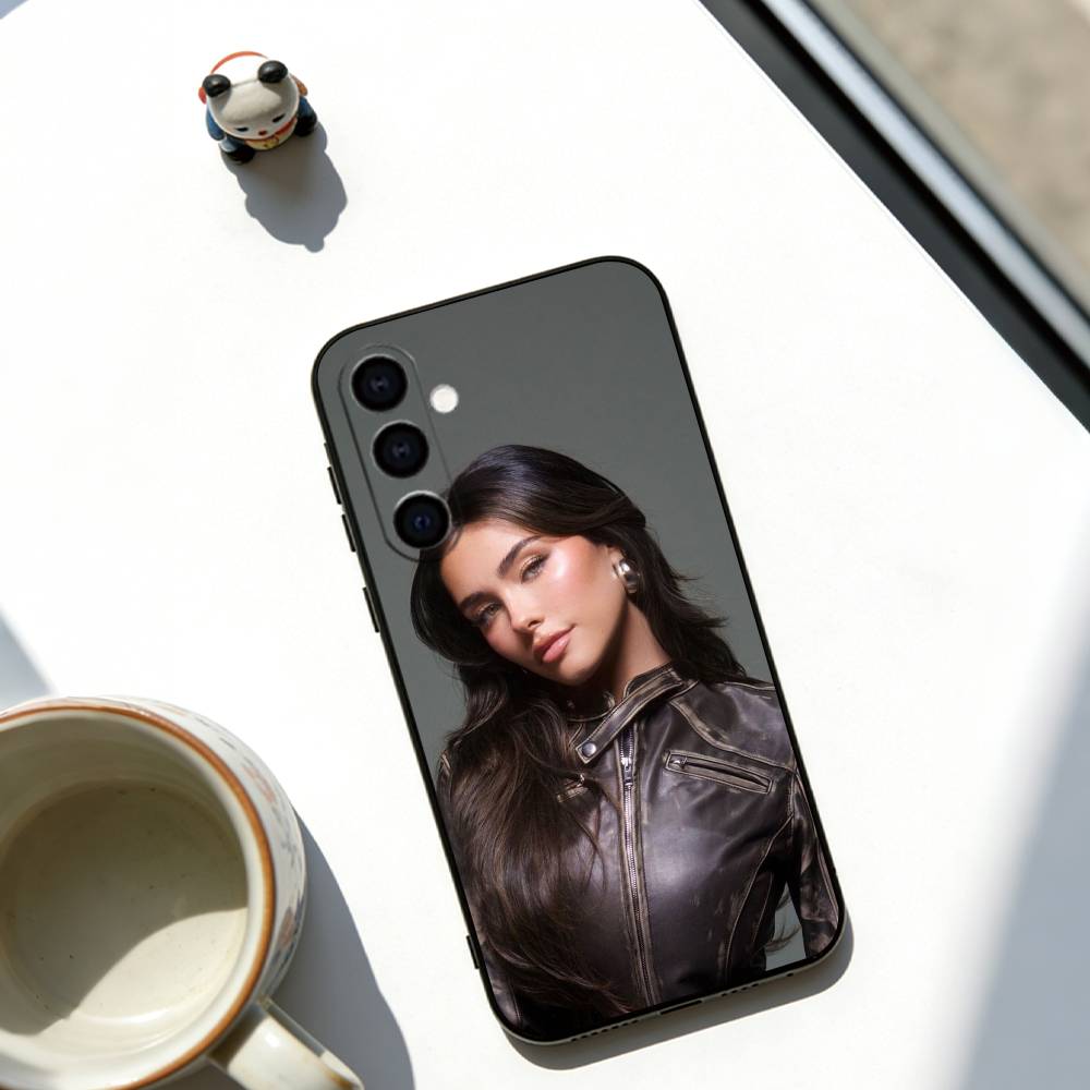 Madison Beer Singer Phone Case For Samsung Galaxy A73,A72,A71,A70,A53,A52,A51,Soft Black Cover