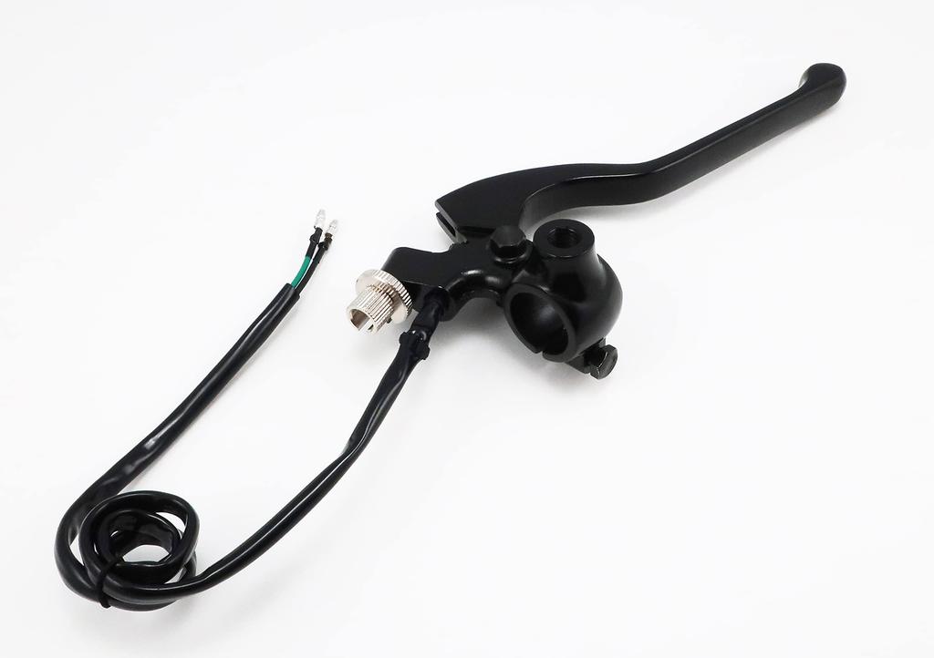 KITACO Right Lever Holder Set MONKEY with Mirror Holder Black & (Long) Etc. 525-0700301