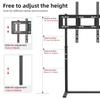 Heavy Duty TV Floor Stand High Adjustable Universal for 32-86 Inches