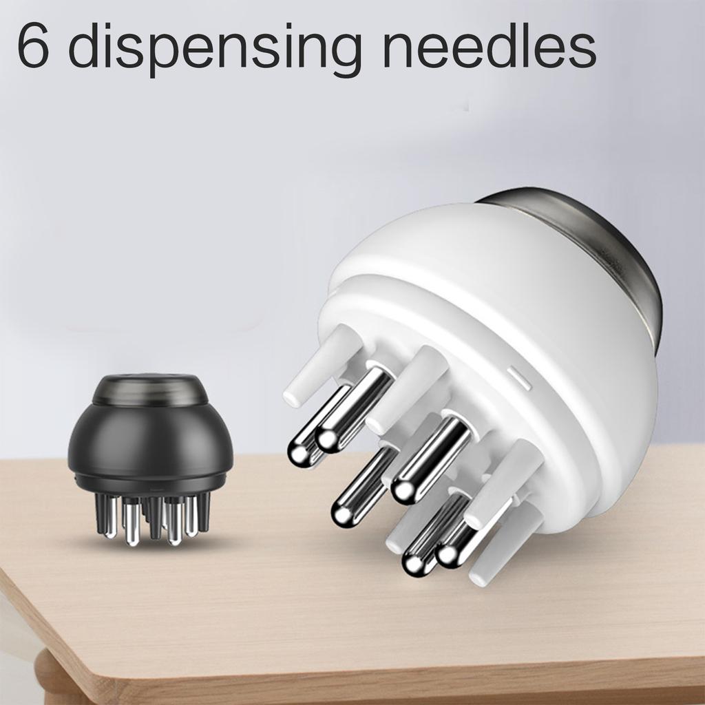 Mini pieptene lichid de masaj pentru îngrijirea scalpului promovează creșterea părului și reduce stresul