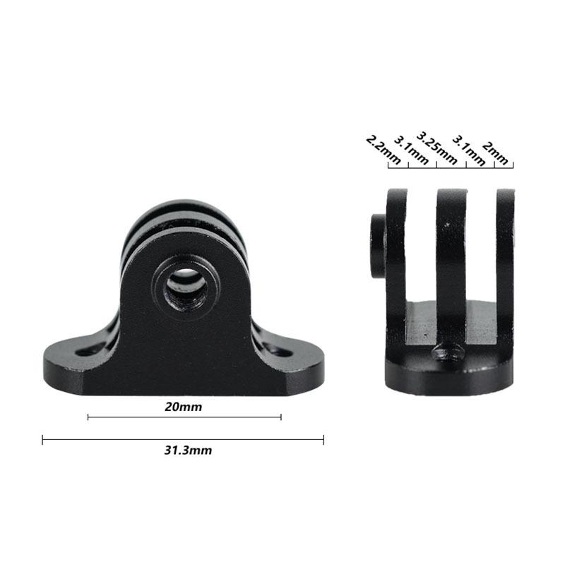 Extension Bracket for Garmin Cycling Computer, Edge Light, and GoPro Headlight Mount