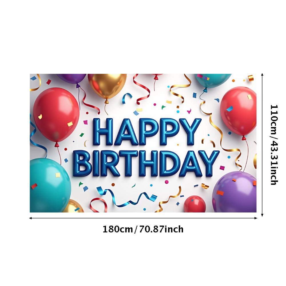 

Vinyl Party backdrop Fun Durable Printed Party banner High-quality Photo booth backdrop for Festive occasion