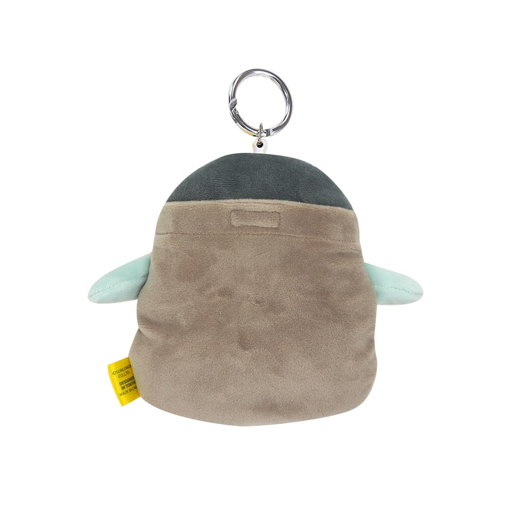 SunLemon Hug Hug Soft Pass Case, Penguin Chick, 14 x 5 x 17 cm, Cute Animal Design, P-9802
