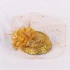 Floral Veil Formal Hat Polyester Flower Headpiece Elegant Headwear  Dress Up