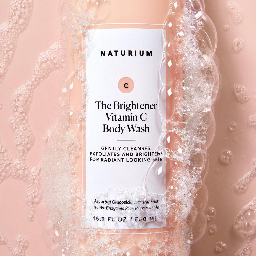 Naturium The Brightener Vitamin C aufhellendes Duschgel, 450 ml