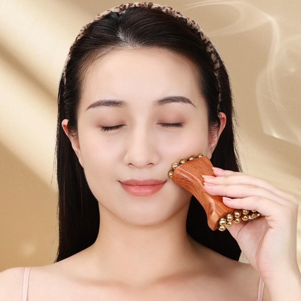 Reduce Puffiness Rosewood Massager Natural Material Guasha Face Massager Tool  Eye SPA