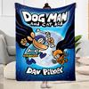 Dog Man Theme Blankets are suitable for living rooms,making them an ideal choice for outdoor travel and gifts.