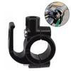 2-in-1 Universal Helmet Hook Motorcycle Bike Mirror Base Mount Anti-lost Helmet Lock Holder Saving Hook for Electric Scooter