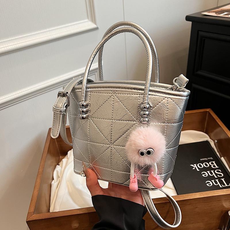 IELGY fashion diamond bucket bag — фото 12