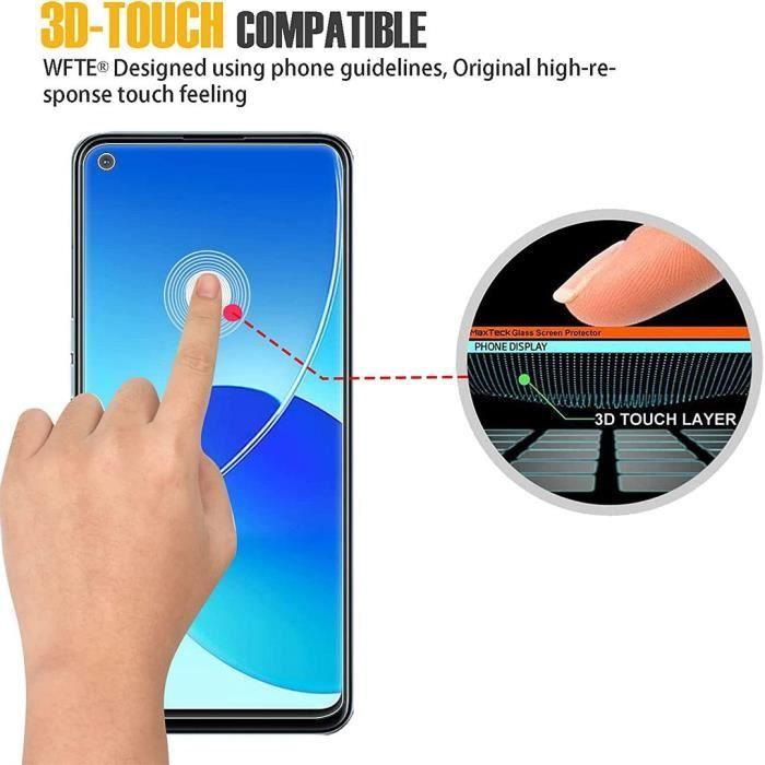 Lot-2 Tempered Glass for OPPO Reno 6 Z 5G High Definition Screen Protector
