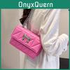 Trendy 2024 Small Square Shoulder Bag Elegant Chain Crossbody Purse For Women
