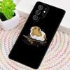 Guinea Pig Hamster Cute Silicone Phone Case For Samsung Galaxy note 10 pro S26 S25 S24 S23 S22 S21 Plus S25Ultra Capa Cover