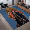Fantastic Beasts Anti-Slip Floor Mat, Rectangular Carpet for Magical Theme Home Decor