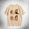 Men's Oversized Renaissance Artist Graphic Print Casual T-shirt