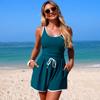 Women's One-Piece Swimsuit — New Arrival: Solid-Color, Sporty, and Modest Style (Bestselling Swimwear) 0811