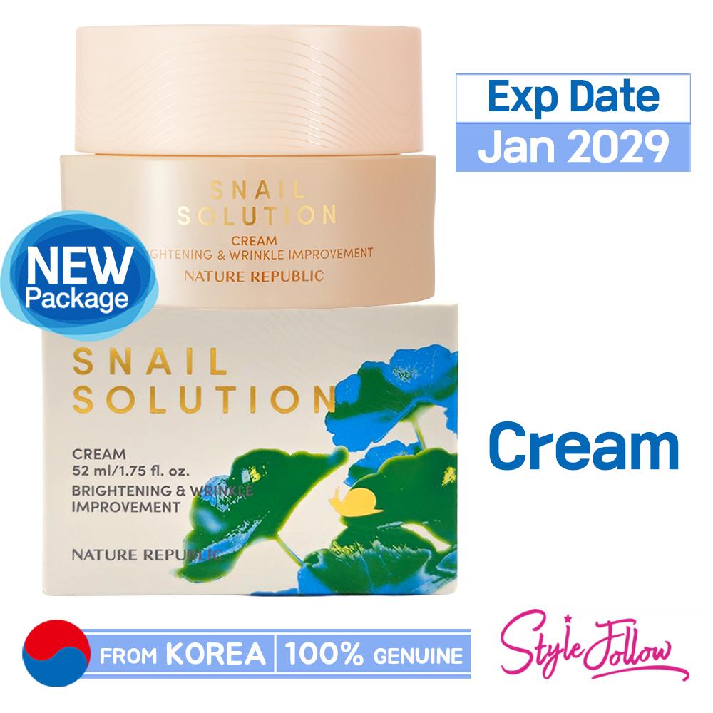

[NATURE REPUBLIC] Крем-раствор для улитки 52 мл 1pc + Sample Gifts