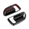 2pcs Carbon Fiber Style Inner Door Handle Trim Fits for Hyundai Grand Starex H1 2019