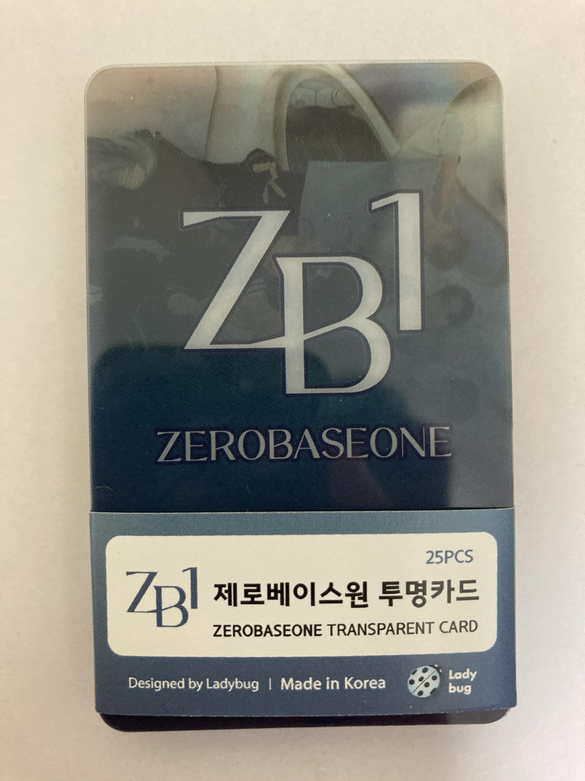 

Zebeone Goods Clear Photo Cards 25 шт. Товары KPOP Idol Trading Cards Poka Photos (zb1) [Продукт]