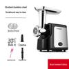 Electric Meat Grinder and Sausage Stuffer - Stainless Steel, Multifunctional, Automatic Filling, Small Commercial Home Use.