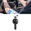 USB Car Charger 3 in 1 Retractable Design 150CM Long Plastic Material Portable Car Cigarette Lighter for Automobile