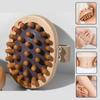 Spazzola per Massaggio Testa Corpo Spazzola Corpo Anticellulite Legno Olio Essenziale Spa Massaggio Pettine per Capelli Spazzola Massaggio Cuoio Capelluto Massaggiatore Corpo