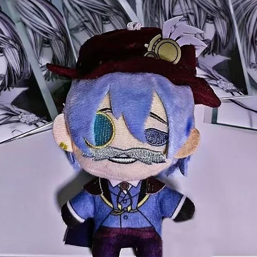 Pendant Jack The Ripper Plush Doll 10Cm Cute Plusie Keychain Anime Record Of Ragnarok Stuffed Doll Fans Birthday Holiday Gift