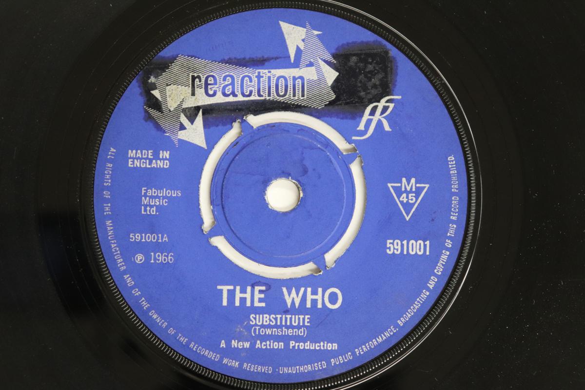 

7inch Record WHO - Substitute / Instant Party 591001 REACTION 1966 UK Rock Used
