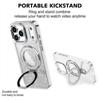 Coque de Téléphone - BOOLING - pour iPhone 17 Pro - Silicone et PC - Transparent - Anneau Magnétique