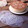 4pc/set Cake Stencils Flower Spray Stencil DIY Decorating Templete Fondant Mold Pattern Printing Pastry Mold Kitchen Baking Tool