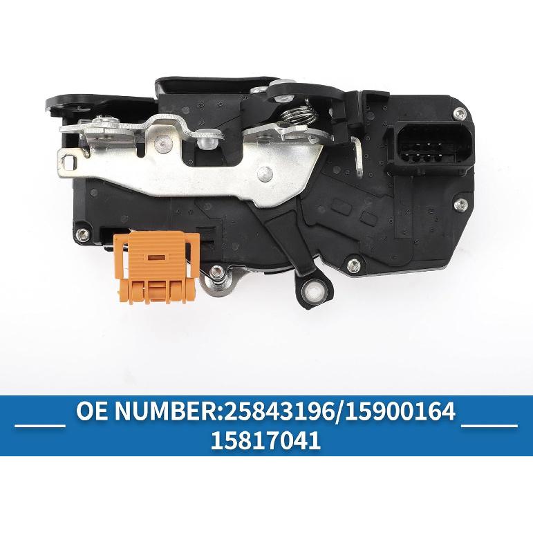 Front Left Driver Side Power Door Lock Actuator Motor No.25843196/15900164/15817041 Door Latch Actuator Assembly for Cadillac SRX 2004-2006 for